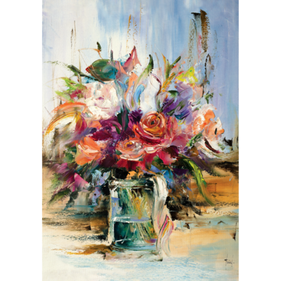 Obraz na płótnie 50 x 70 cm Kwiaty Radości