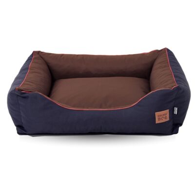 Legowisko kwadrat poliester M mix kolorów