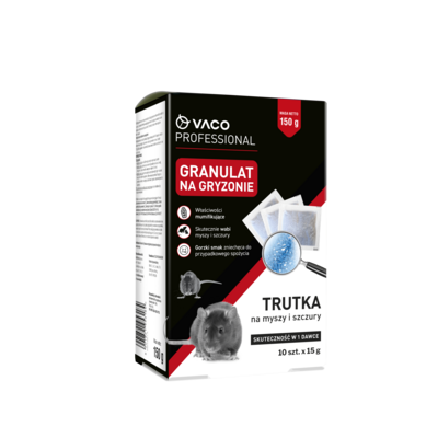 Granulat na myszy i szczury 150 g VACO