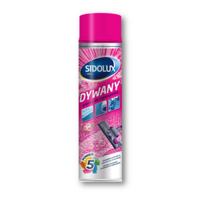Pianka do czyszczenia Dywany 600 ml Sidolux