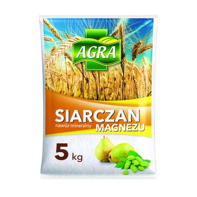 Nawóz makroskładnikowy siarczan magnezu 5 kg Agra