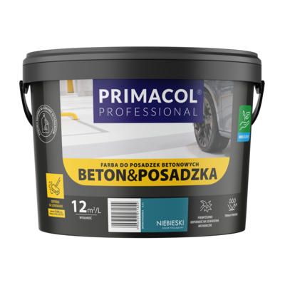 Farba beton posadzka niebieski 4,5 l Primacol Professional