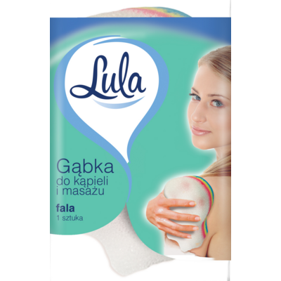 Gąbka do kąpieli i masażu FALA