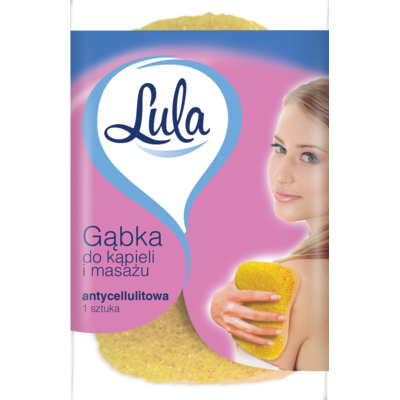 Gąbka do kąpieli i masażu ANTYCELLULITOWA