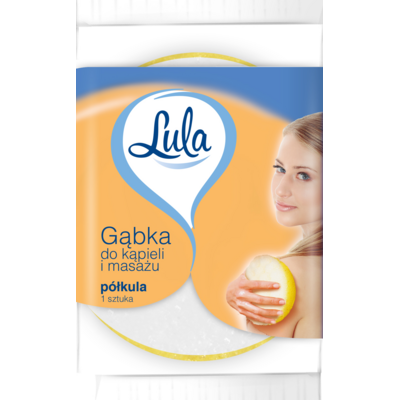 Gąbka do kąpieli i masażu PÓŁKULA