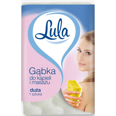 Gąbka do kąpieli i masażu DUŻA