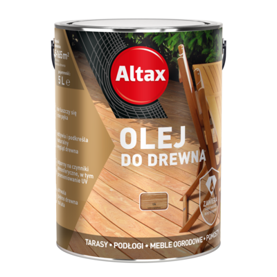 Olej do drewna 5 l tik Altax