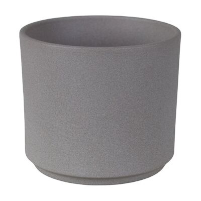 Osłonka cylinder 14 cm struktura jasny grafitowy