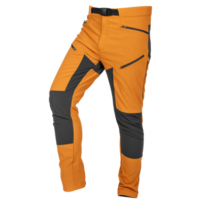 Spodnie robocze OUTDOOR 4 way stretch XL musztardowo-szary
