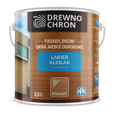Lakier Alkilak półmat 2,5 l Drewnochron