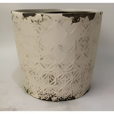 Osłonka ceramiczna 14 cm biały