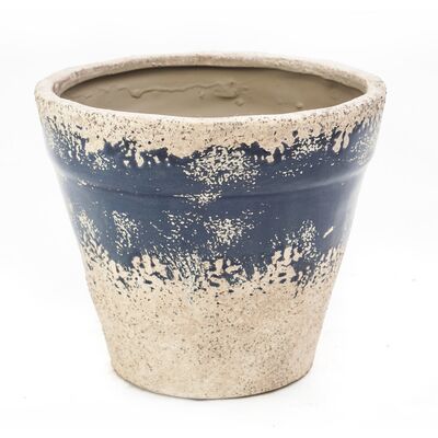 Osłonka ceramiczna 22,5 cm niebieski