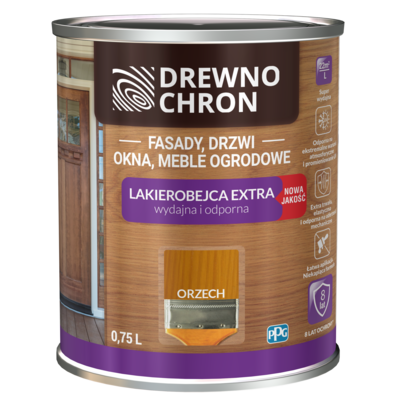 Lakierobejca Extra orzech jasny 0,75 l Drewnochron