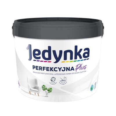 Farba lateksowa Perfekcyjna Plus 10 l Jedynka
