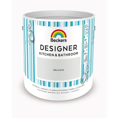 Farba lateksowa Beckers Designer KitchenBathroom Delicate 2,5 l