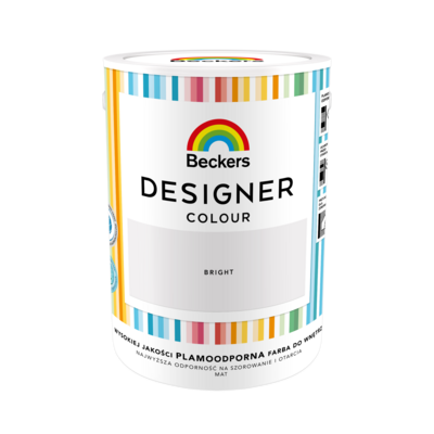 Farba lateksowa Beckers Designer Colour Bright 5 l