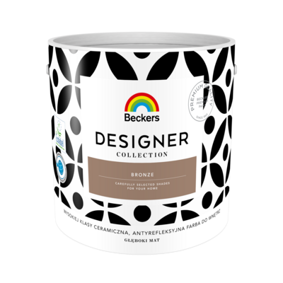 Farba ceramiczna Beckers Designer Collection Bronze 2,5 l