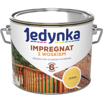 Impregnat do drewna z woskiem Sosna 2,5 l Jedynka