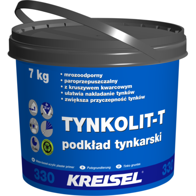 Podkład tynkarski TYNKOLIT-T 330 biały 7 kg KREISEL
