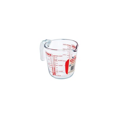 Dzbanek żaroodporny Iconics z miarką 0,5 l transparentny PYREX
