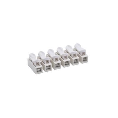 Złączka zaciskowa 6-torowa przewód 1-6 mm2 10 A / 380 V