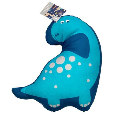 Poduszka Dino dinozaur 27 x 35 cm niebieski