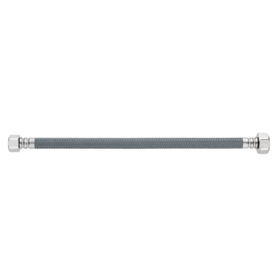 Wężyk w oplocie nylonowy 1/2" x 3/8" 45 cm Invena