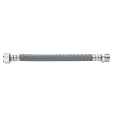 Wężyk w oplocie nylonowy GW 3/8" x GZ 3/8" 20 cm Invena