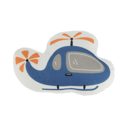 Poduszka Rotor helikopter 29 x 35 x 7 cm niebieski
