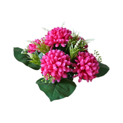 Kompozycja w donicy -bukiet z 5kwiatów