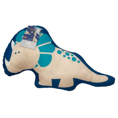Poduszka Dino dinozaur 29 x 35 x 9 cm wielokolorowy