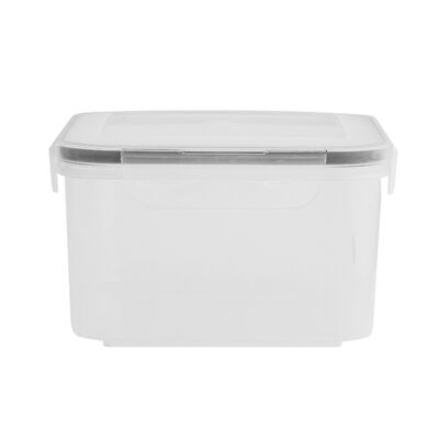 Pojemnik kwadratowy z pokrywą 1,5 L 15,5 x 15,5 x 9 cm transparentny