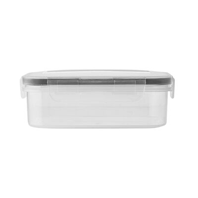 Pojemnik prostokątny z pokrywą 0,45 L 15 x 10 x 5,5 cm transparentny