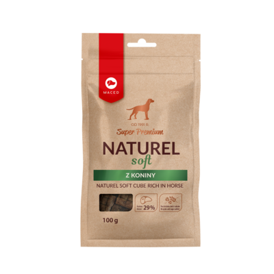 Przysmak dla psa z koniną 100 g Naturel Soft Maced