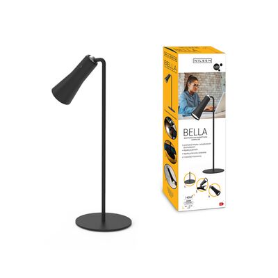 Lampka LED Bella przenośna czarny