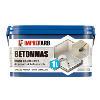 Farba do posadzek BETONMAS szara 1 l