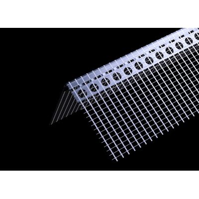 Narożnik aluminiowy STRONG z siatką 12 x 8 cm 2,5 mb