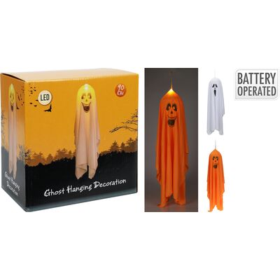 Halloween deco duch LED 90 cm 2ass