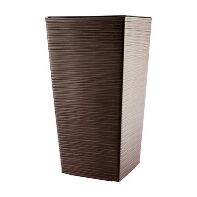 Doniczka FINEZJA dłuto 19 cm mokka