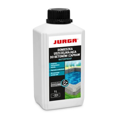 Domieszka do betonu WATERPROOF 1 l JURGA