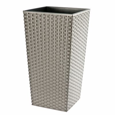 Doniczka FINEZJA RATTAN 30 cm frappe