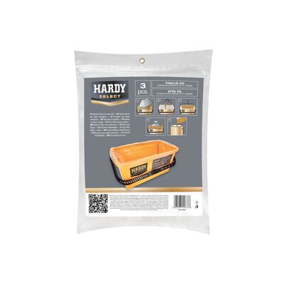 Wkładki foliowe do wiadra 3 sztuki Hardy Select