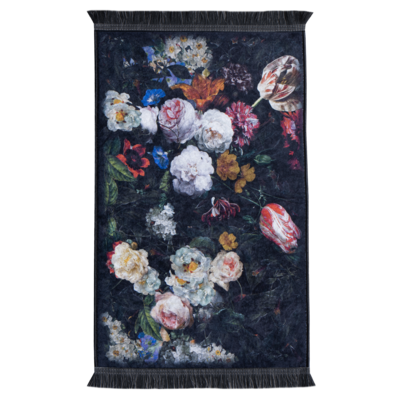 Dywan drukowany Eden Petra 50 x 80 cm czarny