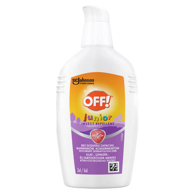 Żel odstraszający komary 100ml OFF! FAMILY CARE JUNIOR