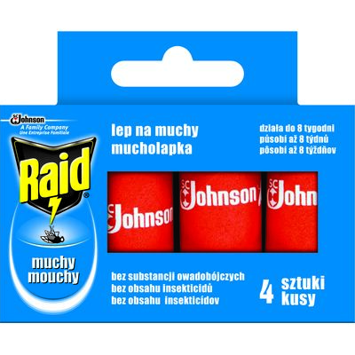 Lep na muchy 4 sztuki RAID