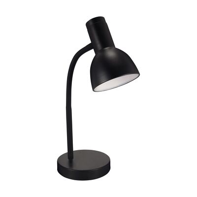 Lampka biurkowa SANTIAGO E27 czarna STRÜHM