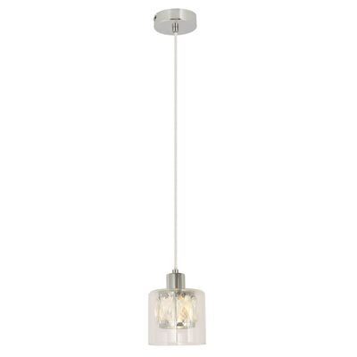 Lampa wisząca ELMO 1 płomienna chrom 1xE14 40 W