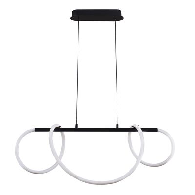 Lampa wisząca LED EMMA czarna 4000K GOLDLUX