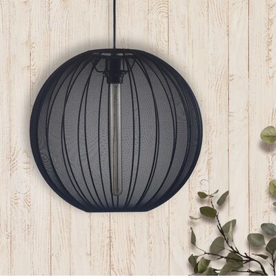 Lampa wisząca SENSAI czarna 1xE27 GOLDLUX