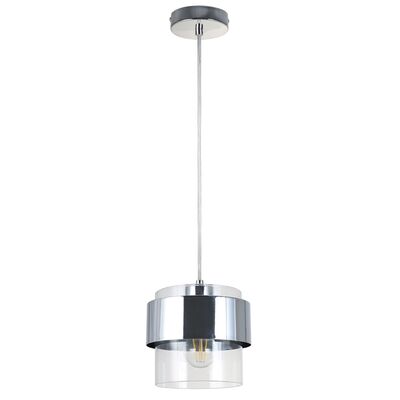 Lampa wisząca QUAN 1 płomienna chorm 1xE27 40 W